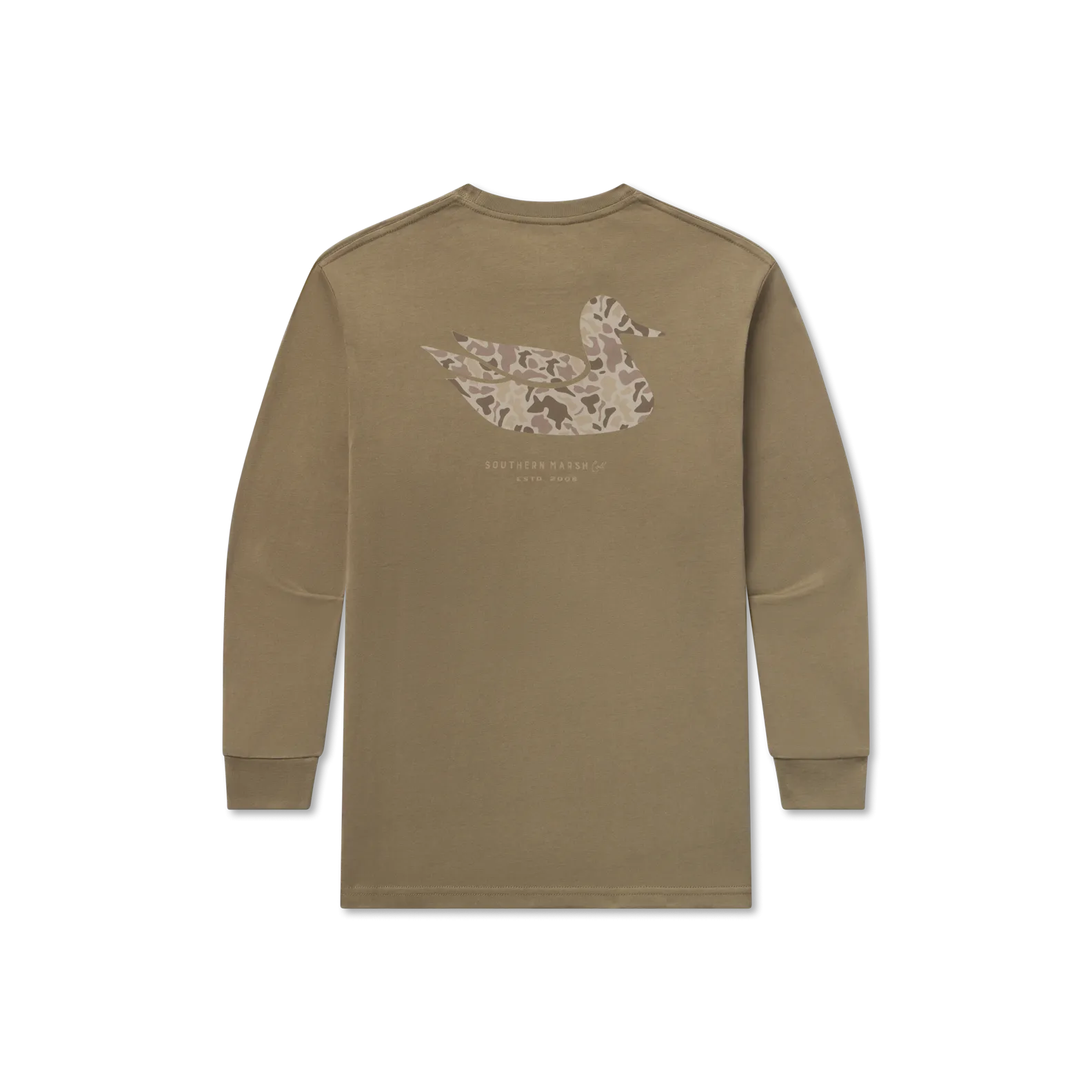 Youth Duck Originals Tee - Camo - Long Sleeve