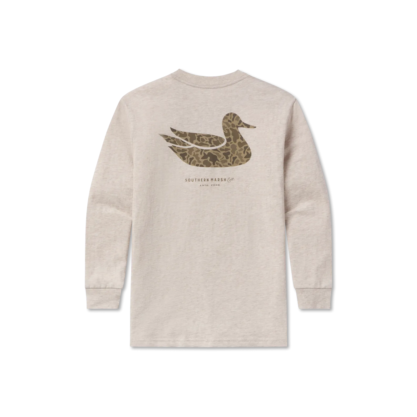 Youth Duck Originals Tee - Camo - Long Sleeve