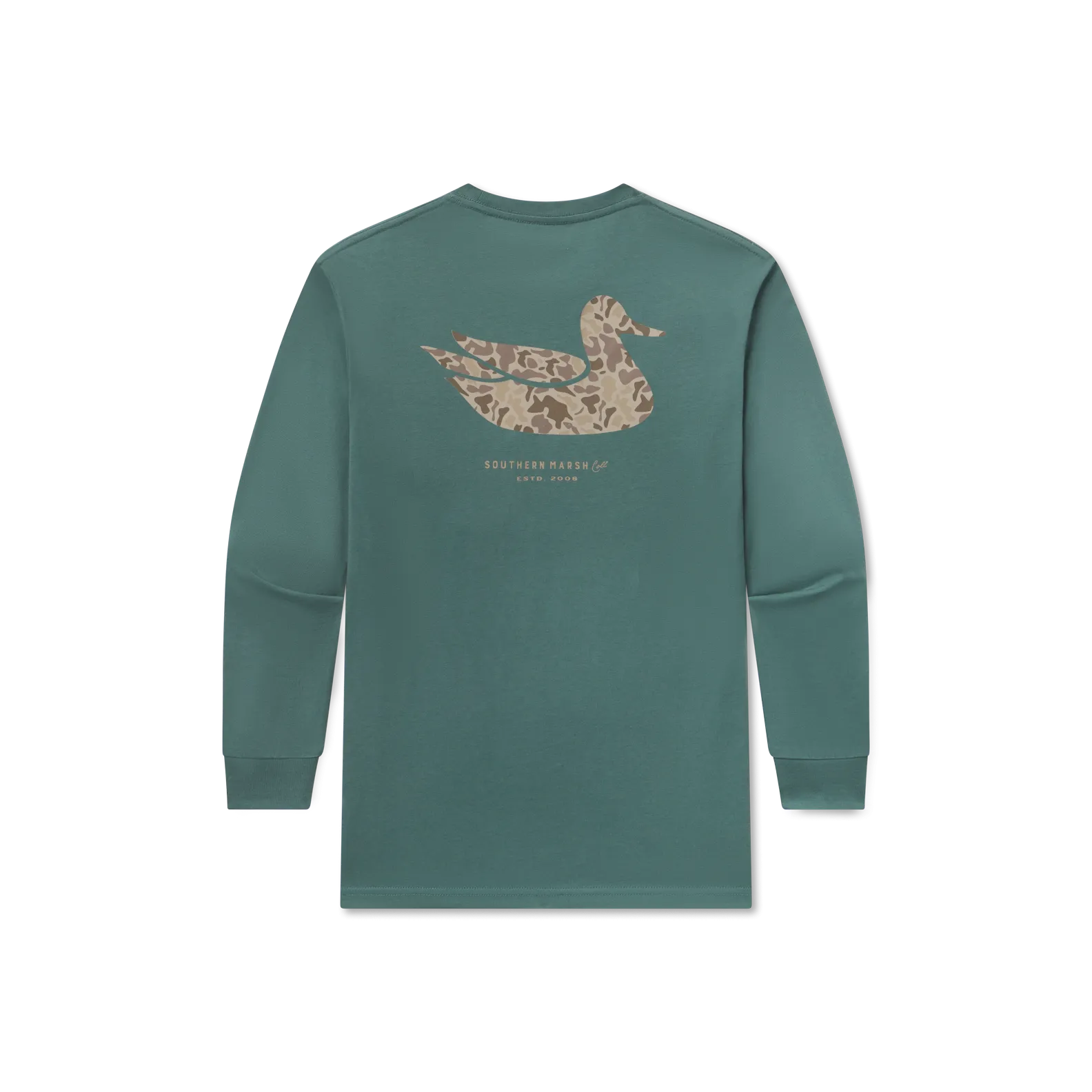 Youth Duck Originals Tee - Camo - Long Sleeve