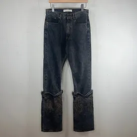 Y/Project Black Cowboy Jeans