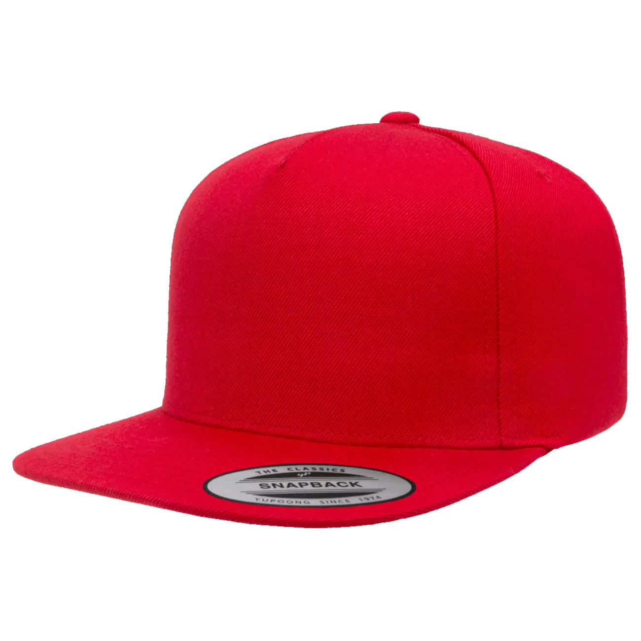 Yupoong Classics Premium 5-Panel Solid Snapback