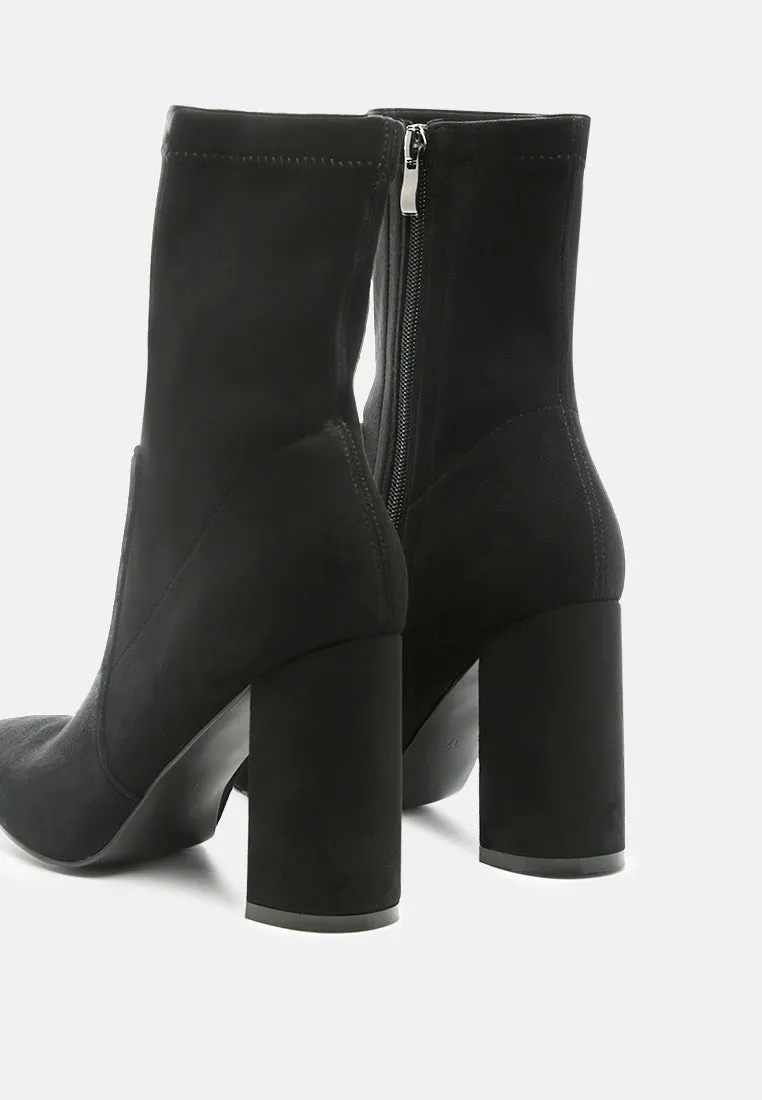 Zahara Suede Bootie