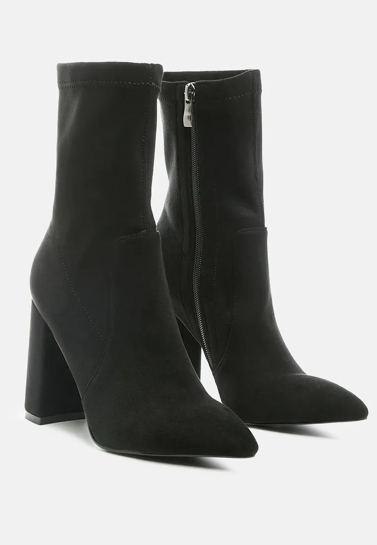 Zahara Suede Bootie