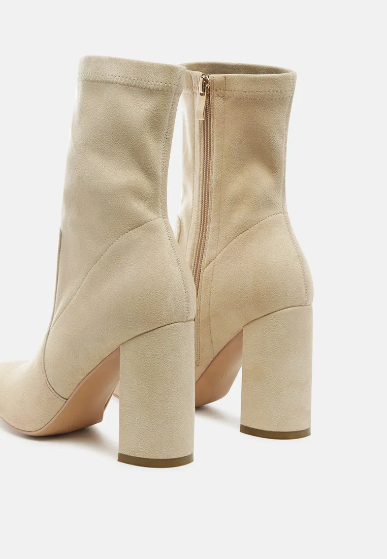 Zahara Suede Bootie