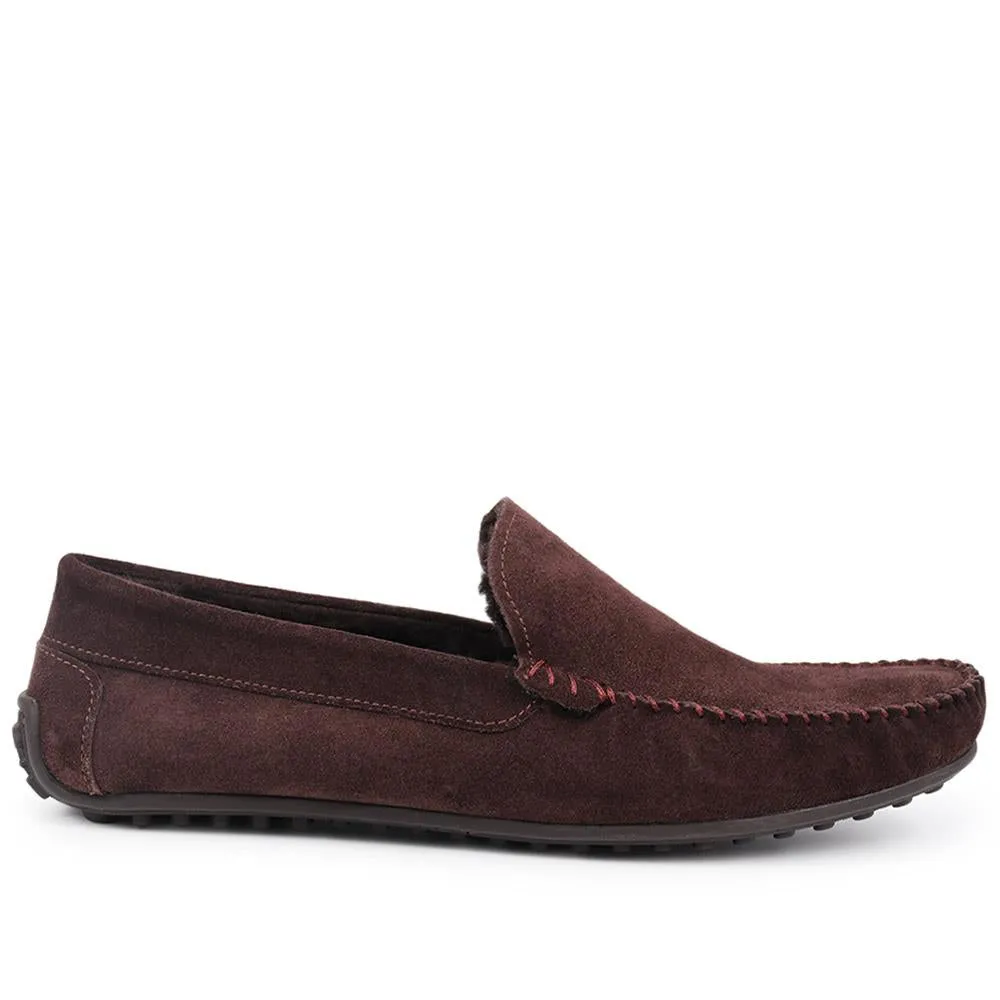 Zain Suede Full Slippers  - ZAIN / 326 286