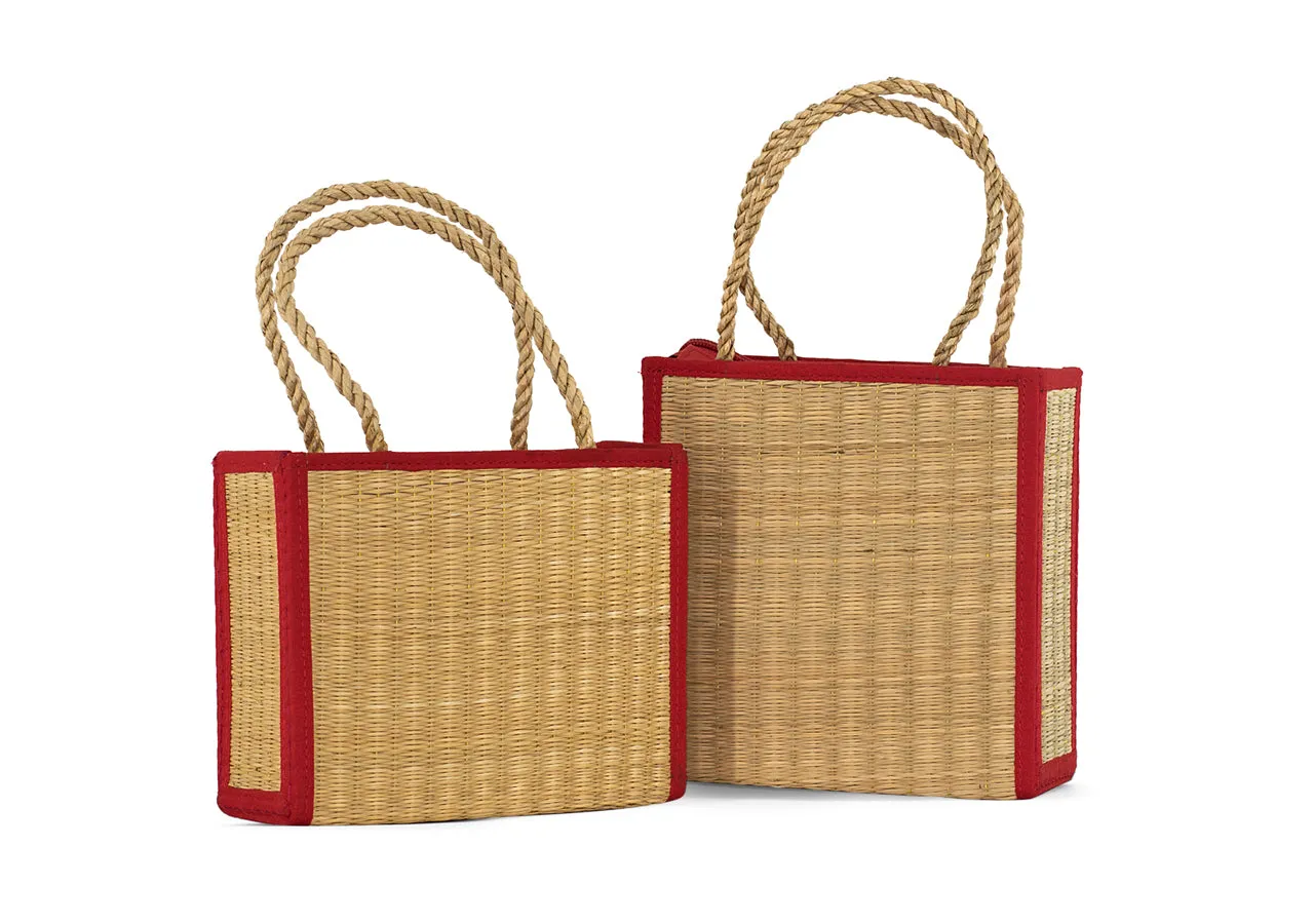 Zipped Grocery Tote (S)