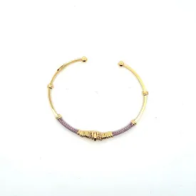 Zizanie Bracelet in Lilac