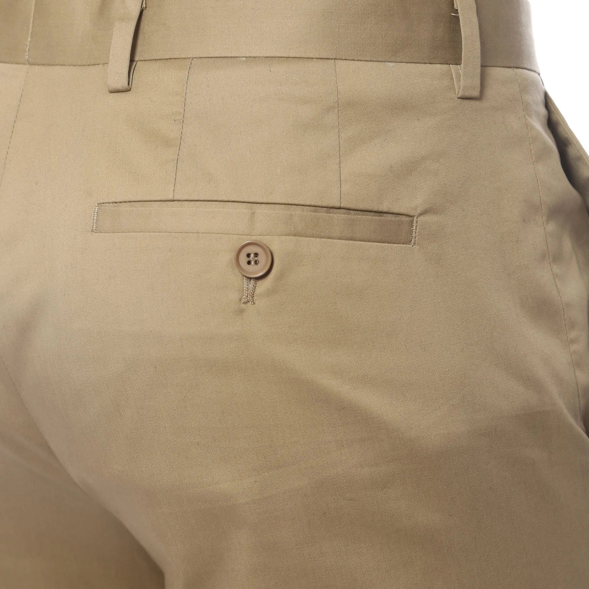 Zonettie Kilo Khaki Straight Leg Chino Pants